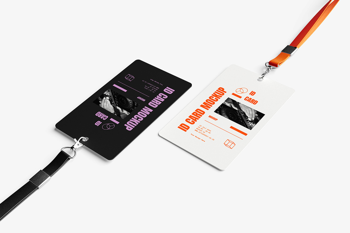 ID Card Mockup, an Advertising Mockup by Pikachudesign (Photo 5 of 5)