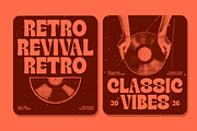 Cintag – Retro Bold Display Font, a Sans Serif Font by MaikoHatta (Thumbnail 5 of 7)
