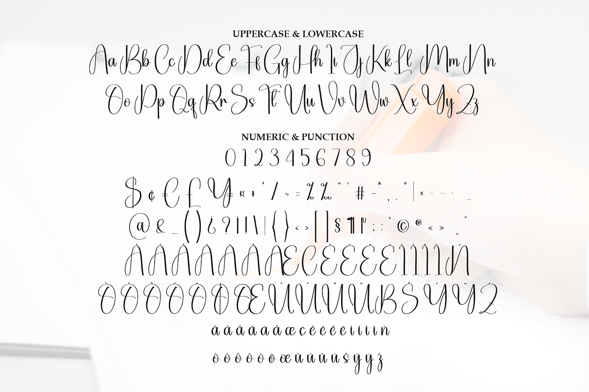 Underline | Script Font, a Handwritten Font by Scratchones (Photo 7 of 9)