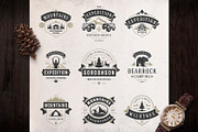 280 Outdoor logos and badges, a Branding & Logo Template by Vasya Kobelev (Thumbnail 54 of 83)