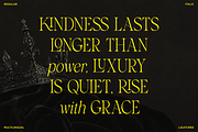 Crown Monarch - Stylish Elegant Font, a Serif Font by Say Studio (Thumbnail 5 of 10)