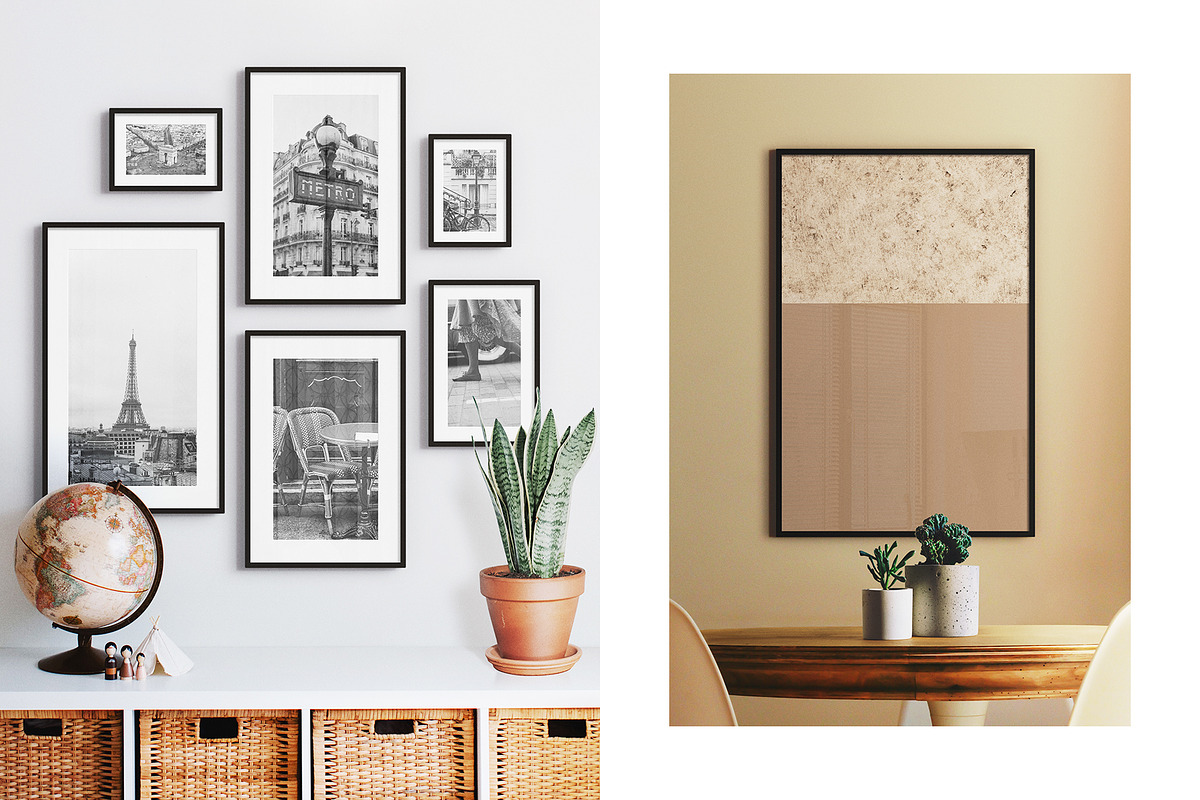 Frame Mockup Template Bundle Kit, a Product Mockup by FoundImages (Photo 18 of 27)