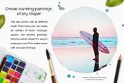 PleinAir Watercolor Photo Effect Kit, a Plug-in Add-On by Drifter Studio PrintShop (Thumbnail 8 of 10)