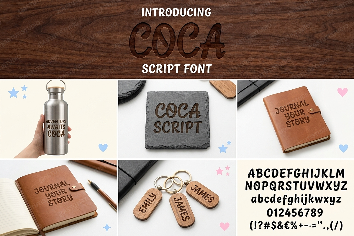 Coca | Elegant Serif Typeface, a Serif Font by Astuti Studio (Photo 15 of 25)