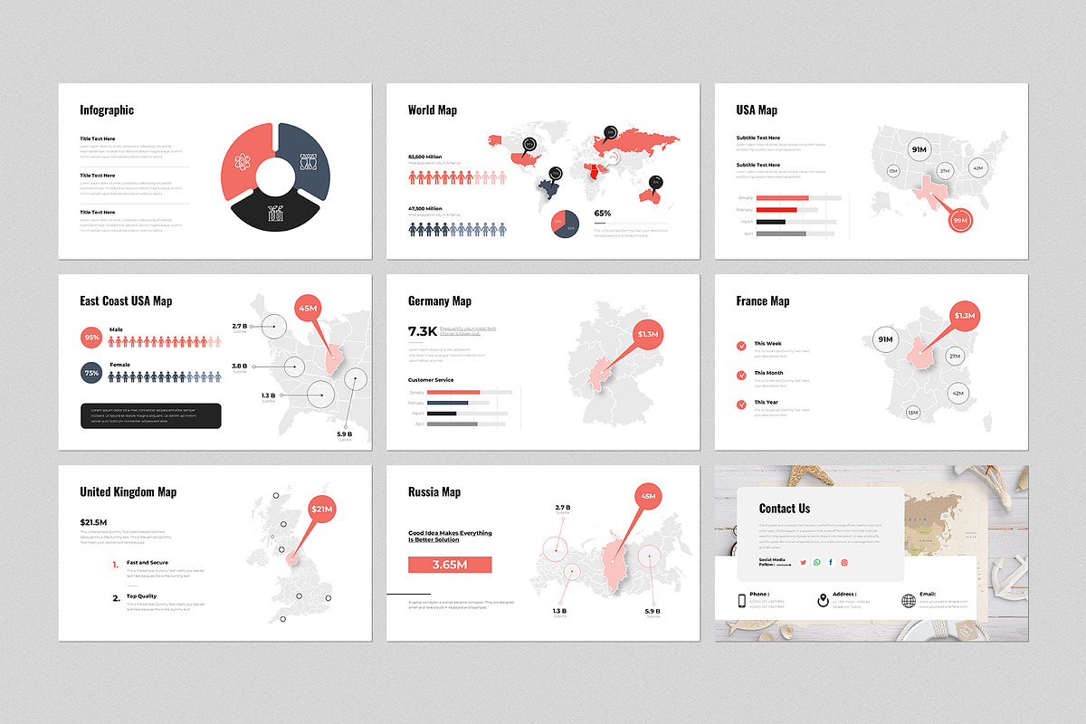 E-Commerce Presentation Template, a Presentation Template by GenerousArt (Photo 5 of 7)