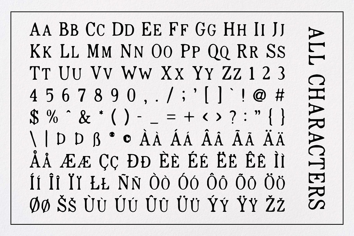 Rovey Blur, a Serif Font by Craft Supply Co. (Photo 8 of 8)