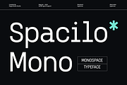 Spacilo Mono - Coding Monospace Font, a Sans Serif Font by RagamKata (Thumbnail 1 of 10)