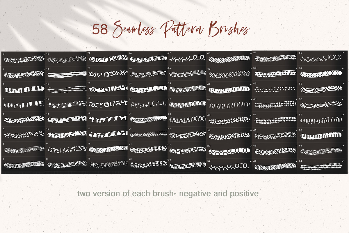 Texture Pattern Brushes, a Brush Add-On by Sweet Fig (Photo 2 of 10)