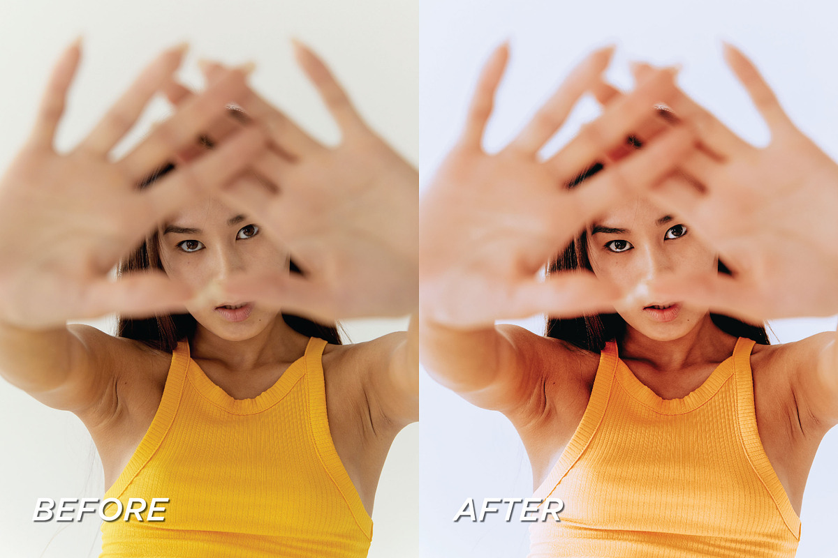 15 Selfie Lightroom Presets, a Preset Add-On by TheWayfarerShoppe (Photo 5 of 13)