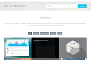 Sleek Glass - Wordpress Theme, a WordPress Template by dpereyra (Thumbnail 3 of 5)