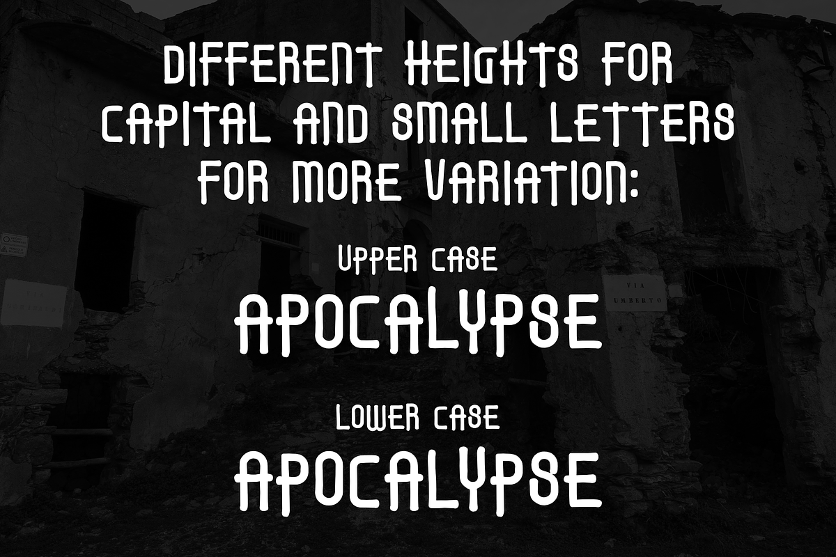 Apocalypse Bold, a Sans Serif Font by RADesigns21 (Photo 2 of 7)