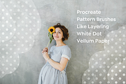 Polka Dot Halftone Procreate Brushes, a Brush Add-On by Keikoya (Thumbnail 2 of 8)