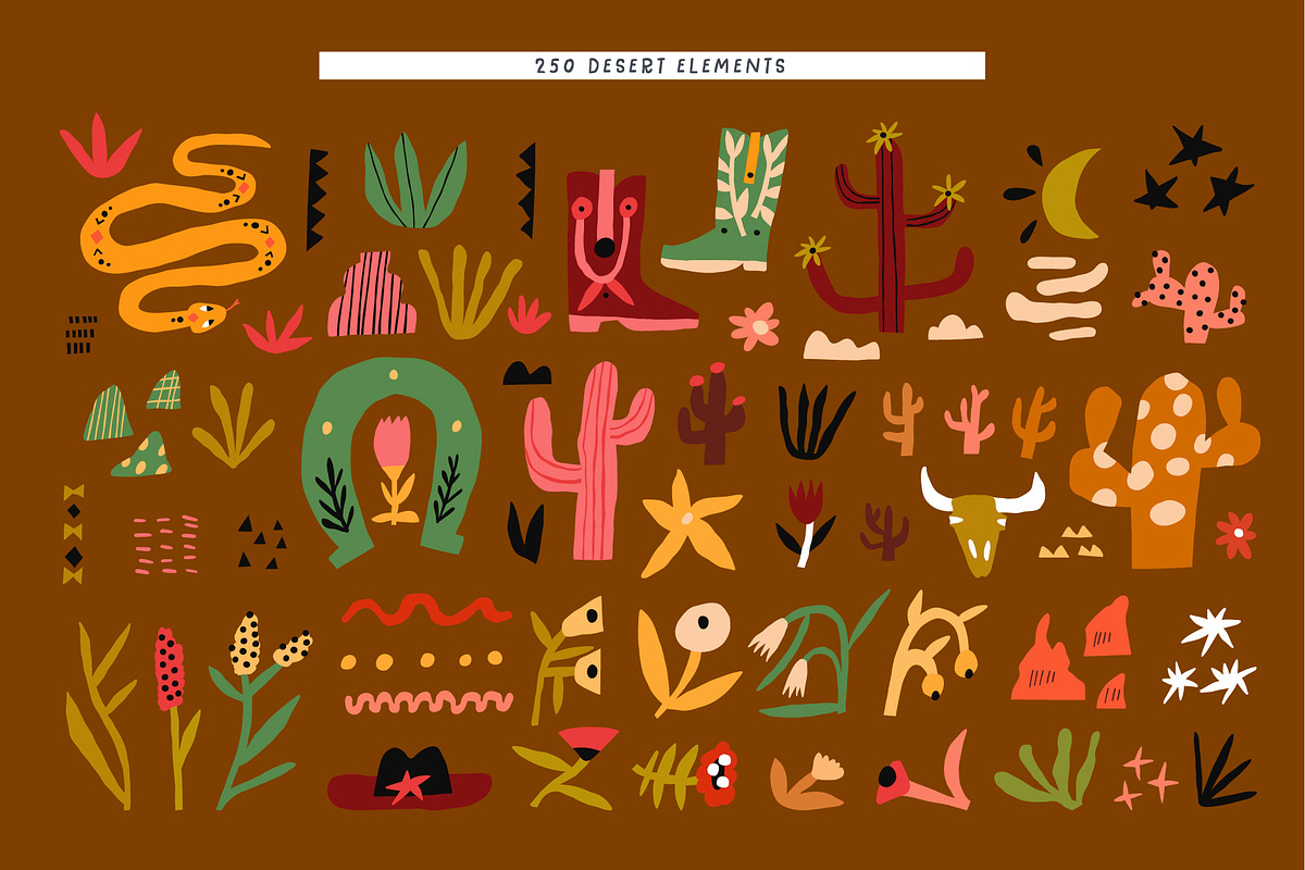 Arizona cats | 350+ illustrations, an Animal Illustration by Olia (Photo 6 of 13)