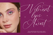 Herlina Aliyah Stylish Calligraphy, a Script Font by stylishtype.co (Thumbnail 2 of 20)