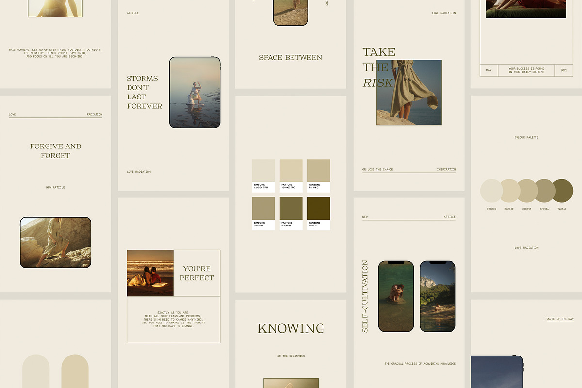 Instagram Creator Social Templates, a Social Media Template by Love Radiation Studio (Photo 12 of 16)
