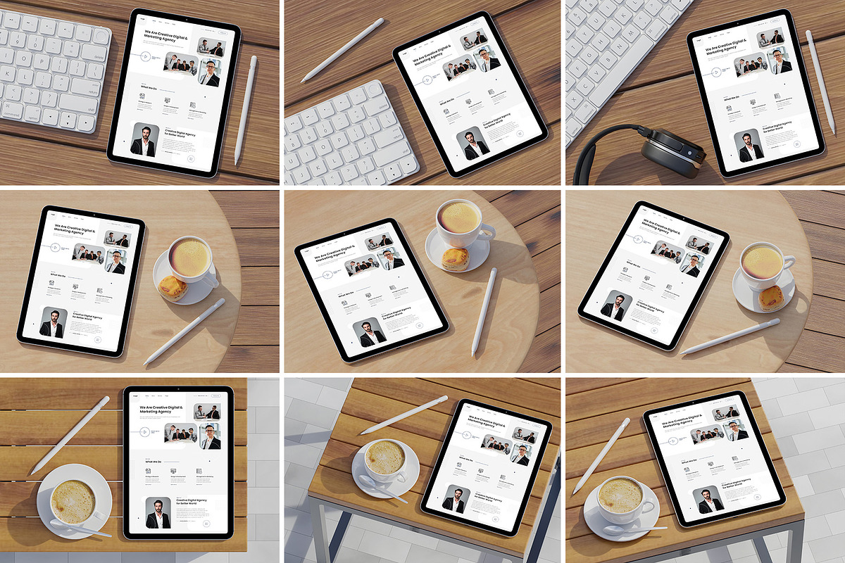 iPad Tablet Mockup Bundles, an iPad Mockup by Graphic Aesthetic (Photo 4 of 25)