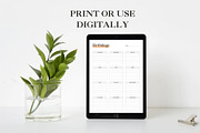 Canva Birthday Planner, a Stationery Template by DesignDevisers (Thumbnail 7 of 9)