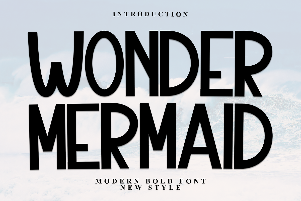 Wonder Mermaid, a Serif Font by InermediaSTUDIO (Photo 1 of 7)