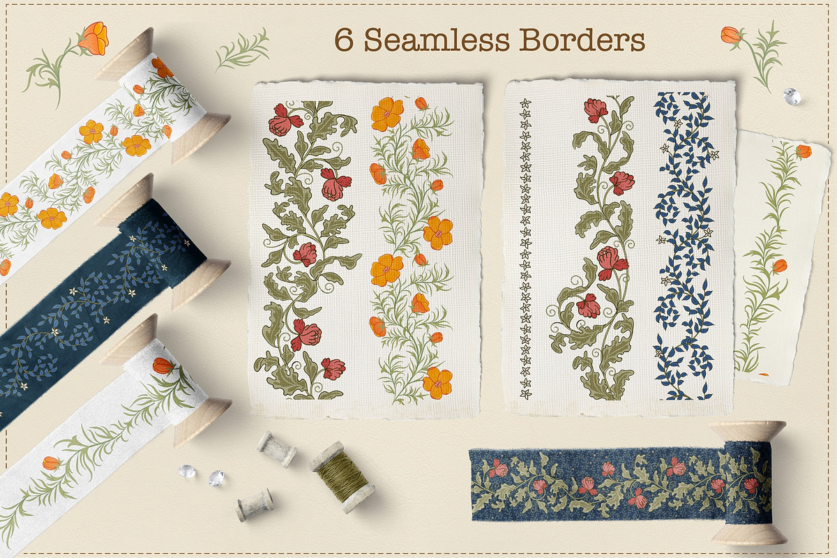 FLOWER GARDEN, a Pattern Graphic by Irina Skaska (Photo 8 of 11)
