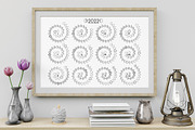 Moon Calendar 2022 Spiral, a Stationery Template by land art (Thumbnail 5 of 9)