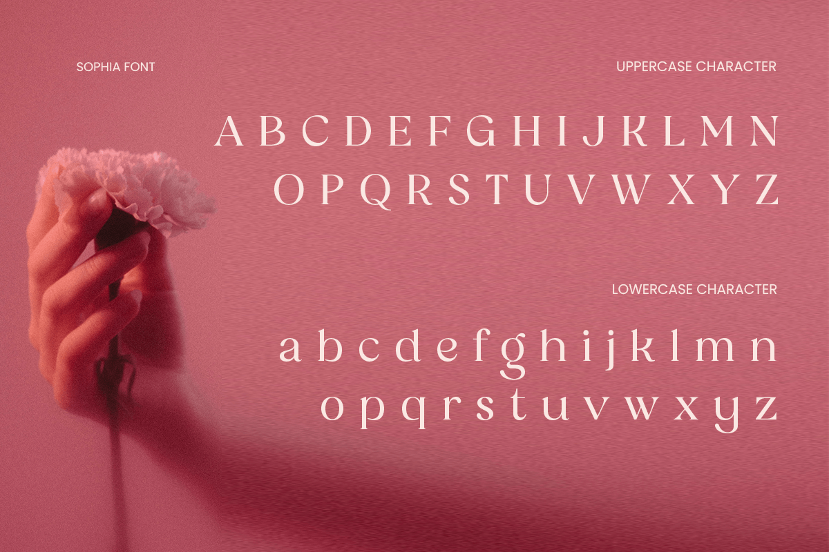 Sophia - Beauty Lovely Swash Font, a Serif Font by Sensatype (Photo 10 of 12)