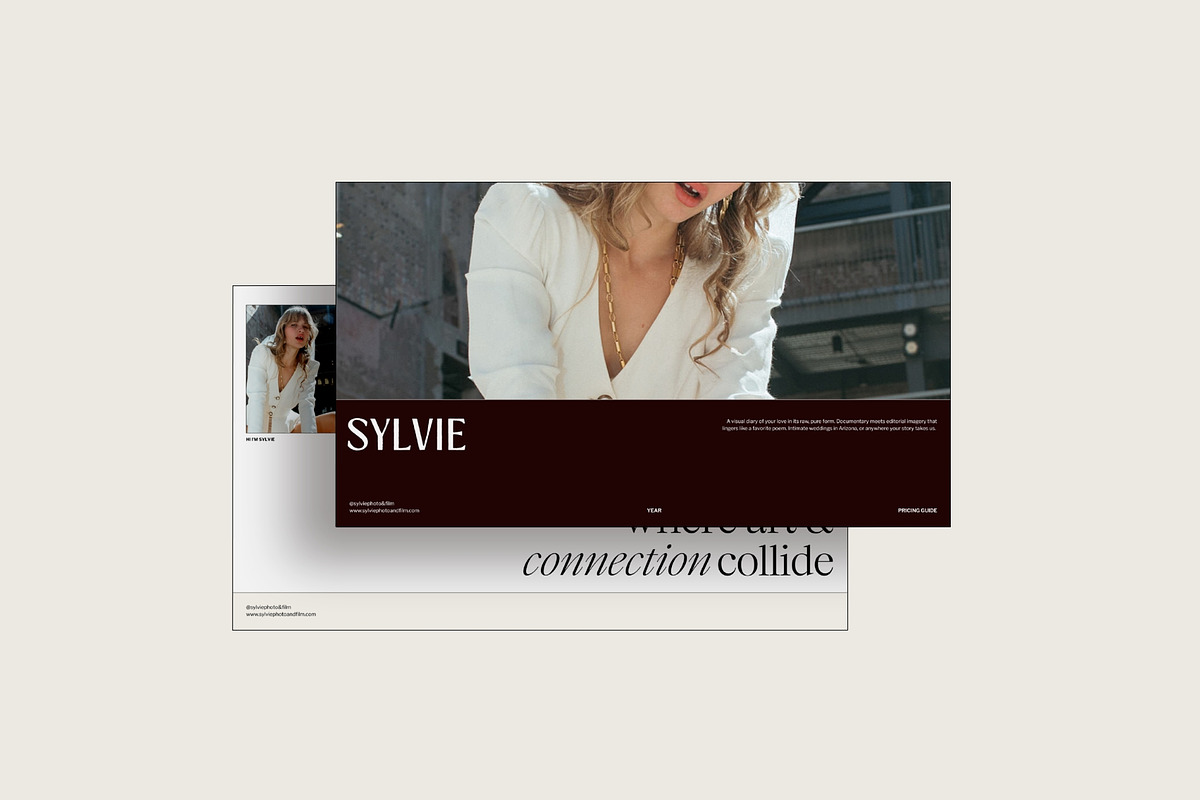 Editorial Canva Pricing Template, a Presentation Template by Seventh Made (Photo 1 of 4)