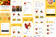 Grocery Delivery App UI Kit, an App Template by twinstd (Thumbnail 4 of 5)