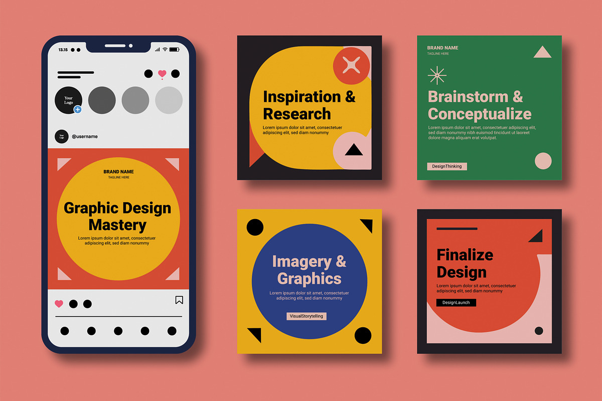 Master Graphic Design Social Media
