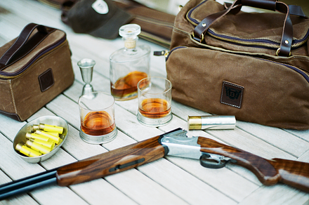 Shotgun shooting & bourbon stock photo containing shotgun and shooting