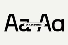 SK Concretica — Modern Grotesk