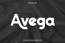 Avega - Modern Display Font