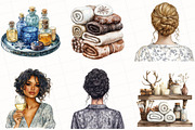 Cozy Winter Spa Clipart, an Illustration by OK Design (Thumbnail 4 of 5)