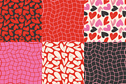 Playful Valentine Patterns, a Pattern Graphic by Art's and patterns (Thumbnail 6 of 9)