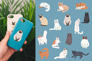 Cute little cats collection, an Illustration by linakilljoy (Thumbnail 3 of 3)