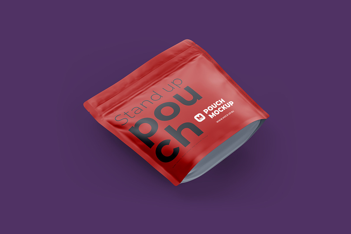 Stand-up Pouch Mockup (square), a Cups & Container Mockup by easymock (Photo 6 of 9)