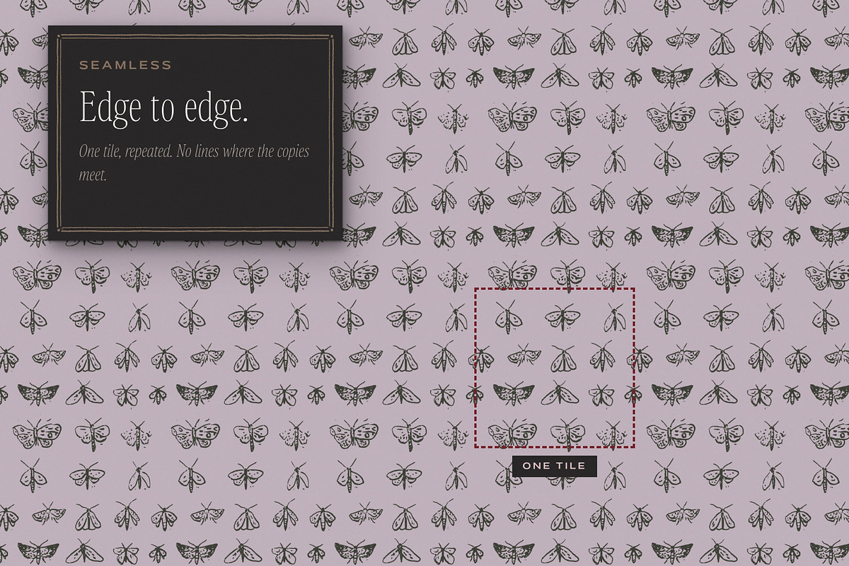 Garden & Woodland Seamless Patterns, a Pattern Graphic by The October Creative (Photo 4 of 12)