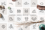 TRAVEL ICONS COLLECTION, an Outline Icon by Luna Dreams (Thumbnail 3 of 8)