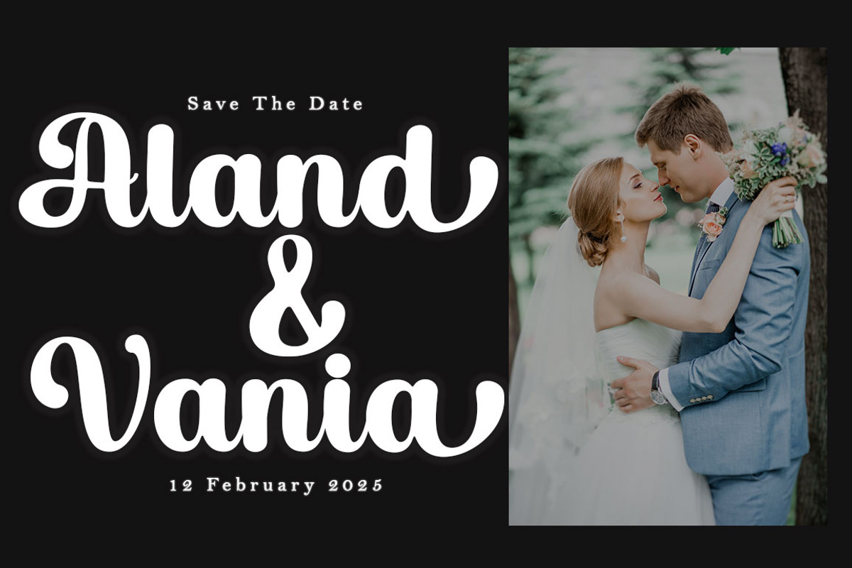 Vintage Chocolate Script, a Script Font by Madjack.font (Photo 5 of 10)