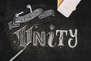 Chalk Dust - Photoshop Lettering Kit