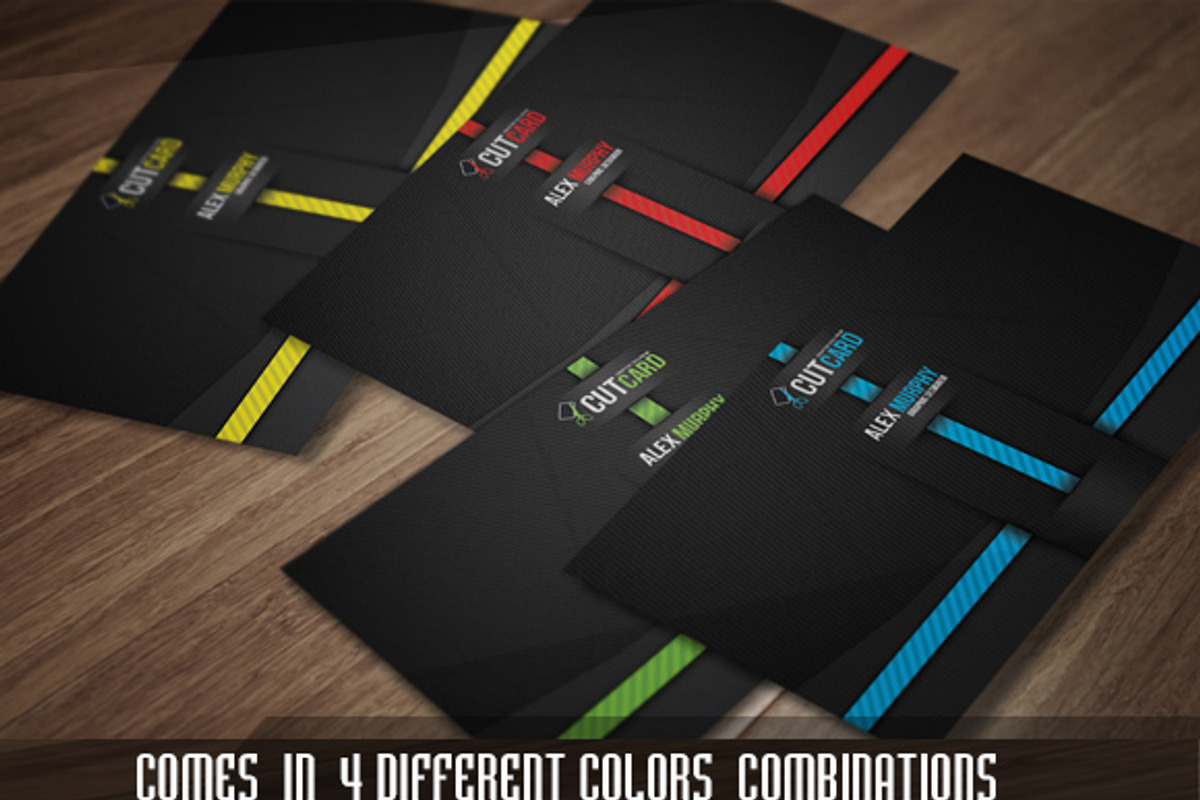CutCard - Business Card for cutting preview 3