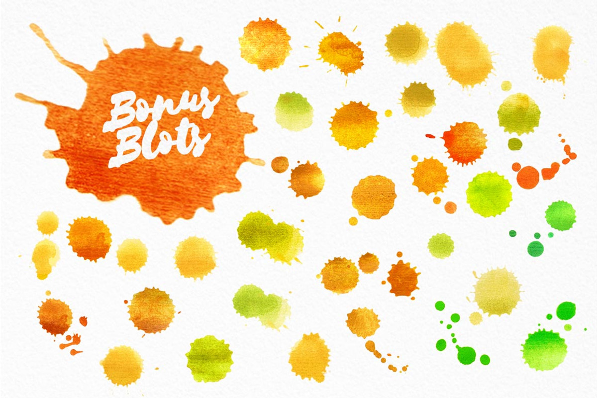 Watercolor Fruits, a Food Illustration by Graphobia (Photo 8 of 8)