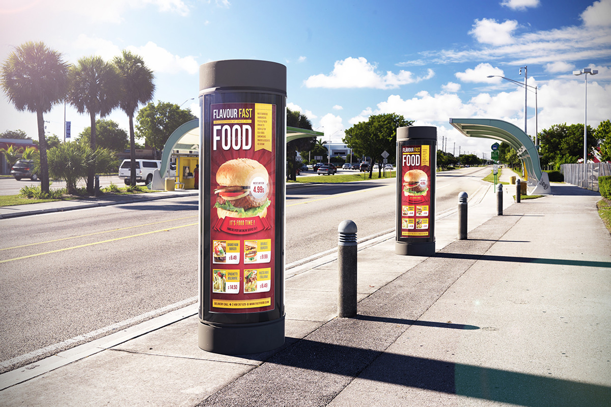 Urban Poster Mockup, a Print Template by MahmoudRafik (Photo 10 of 12)