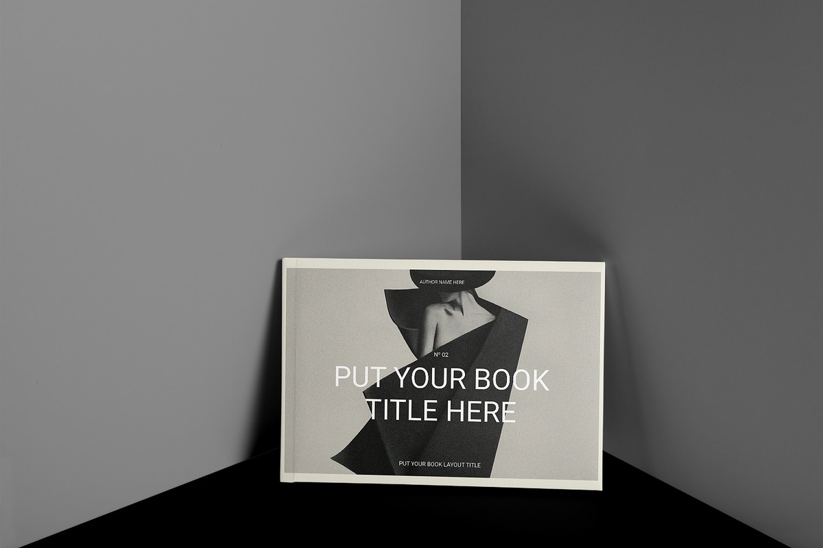Book Title Layout Design Landscape, a Magazine Template by DesignCrest (Photo 5 of 15)