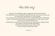 Little Baby Nursery Frame Mockup, a Household Mockup by Coco & Cub Studio (Thumbnail 3 of 10)