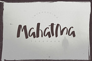 Mahatma Typeface, a Script Font by SmartDesigns (Thumbnail 1 of 5)