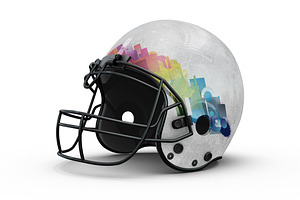 Football Helmet Mock-up