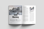 Winter Travel Magazine Template, a Magazine Template by Cleffon_Graphic_Studio (Thumbnail 4 of 11)