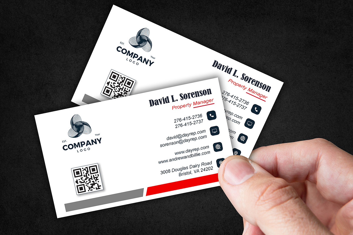 Modern Housing Business Card Estate preview 3