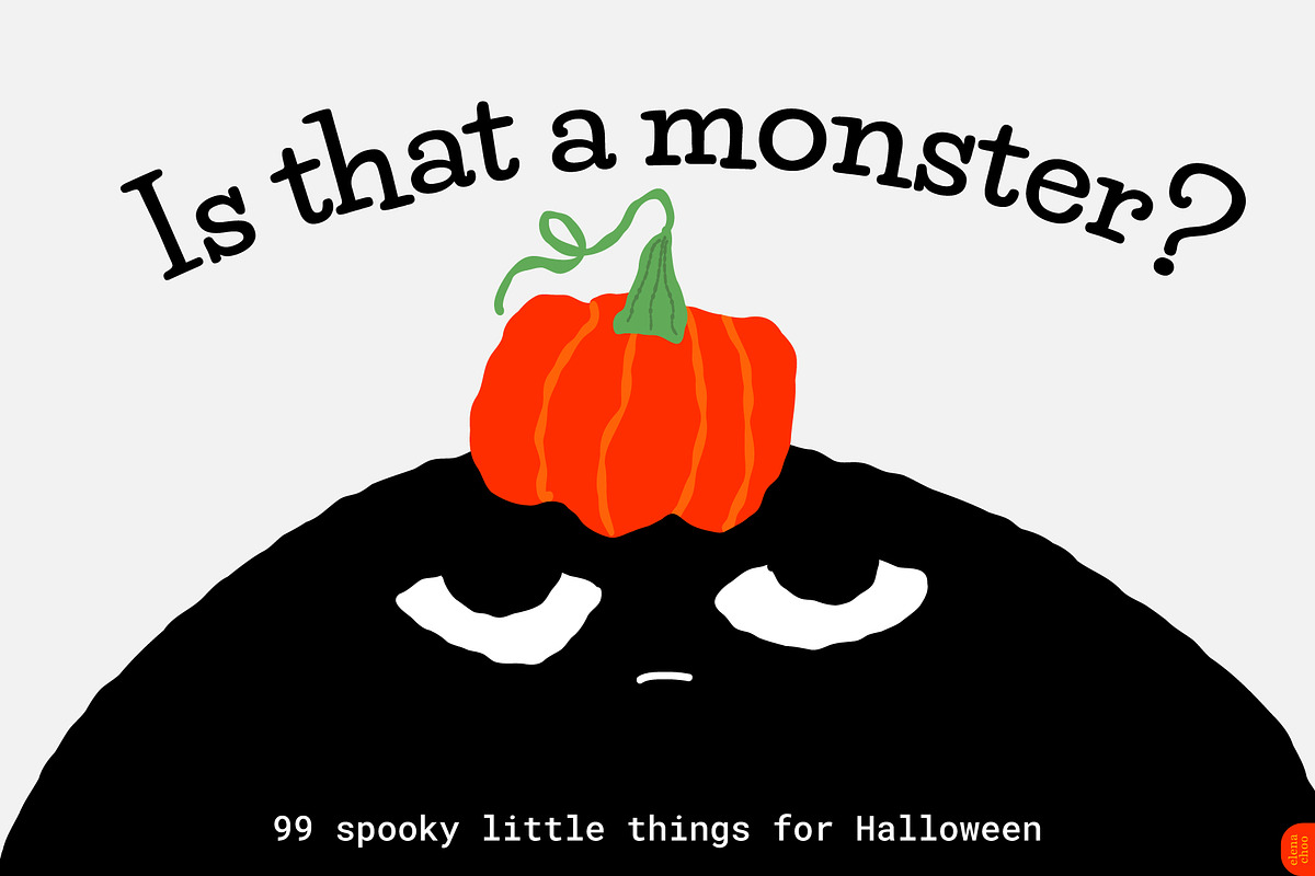 Is that a monster?, a Seasonal Illustration by Elena Choo (Photo 1 of 8)