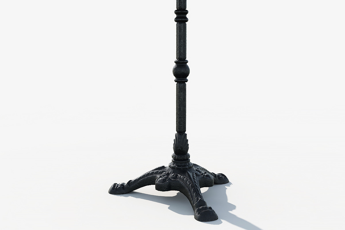 Round bistro table, a Furniture 3D Model by happy brush (Photo 2 of 12)